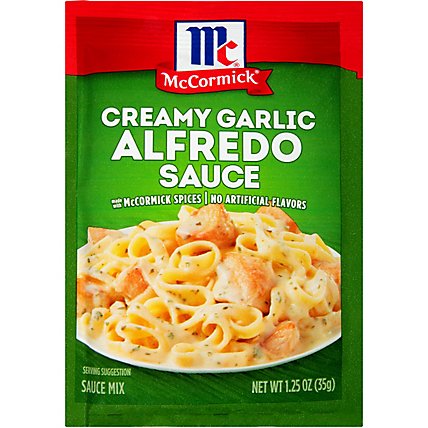 McCormick Creamy Garlic Alfredo Sauce Mix - 1.25 Oz - Image 1