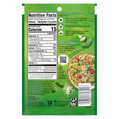 Knorr Pesto Sauce Mix - 0.5 Oz - Image 5