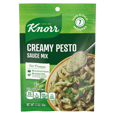 Knorr Sauce Mix Creamy Pesto - 1.2 Oz - Image 3