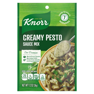 Knorr Sauce Mix Creamy Pesto - 1.2 Oz - Image 2