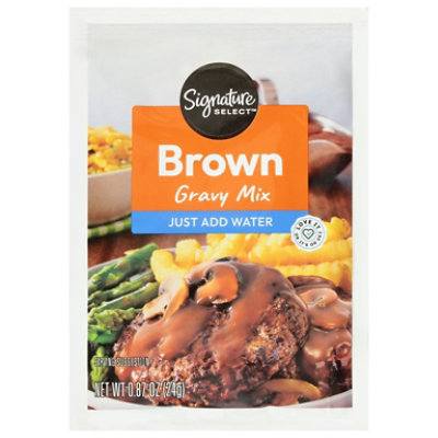 Signature SELECT Gravy Mix Brown - 0.87 Oz
