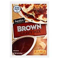 Signature SELECT Gravy Mix Brown - 0.87 Oz
