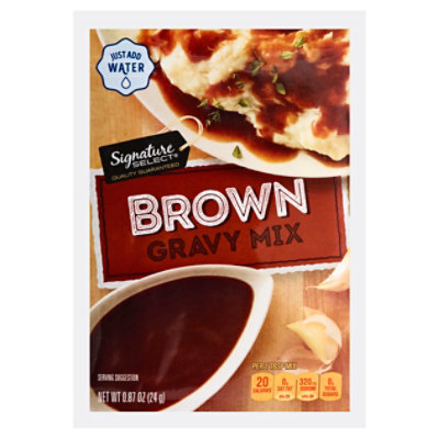 Signature SELECT Gravy Mix Brown - 0.87 Oz