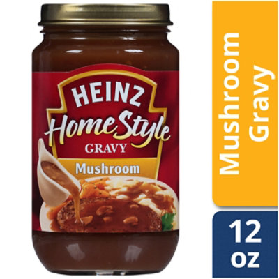 Heinz HomeStyle Mushroom Gravy Jar - 12 Oz - Image 3