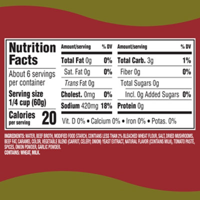 Heinz HomeStyle Mushroom Gravy - 12 Oz - Image 5