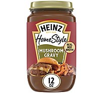 Heinz HomeStyle Mushroom Gravy Jar - 12 Oz