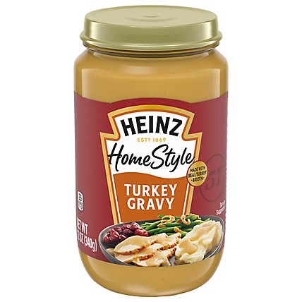 Heinz HomeStyle Roasted Turkey Gravy Jar - 12 Oz - Image 2