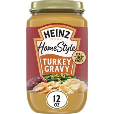 Heinz HomeStyle Roasted Turkey Gravy Jar - 12 Oz - Image 1