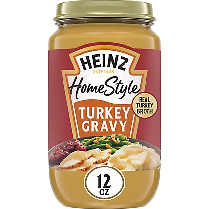 Heinz HomeStyle Roasted Turkey Gravy Jar - 12 Oz - Image 3