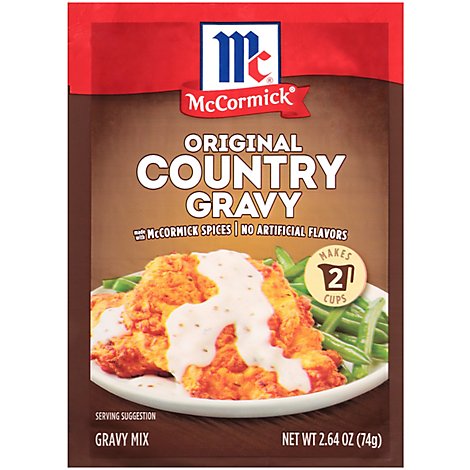 McCormick Original Country Gravy Mix - 2.64 Oz