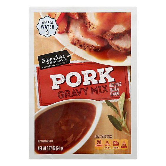 Signature SELECT Gravy Mix Pork - 0.87 Oz