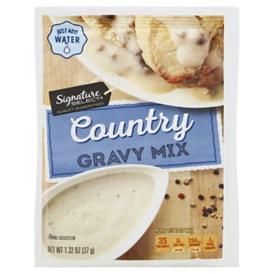 Signature SELECT Gravy Mix Country - 1.32 Oz