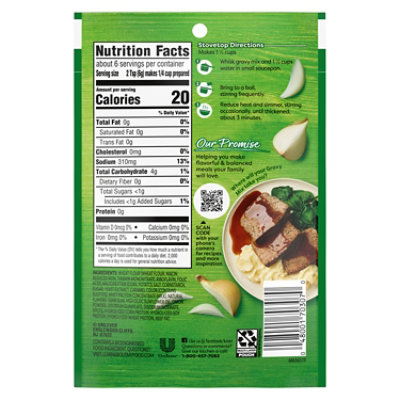 Knorr Classic Brown Gravy Mix - 1.2 Oz - Image 6