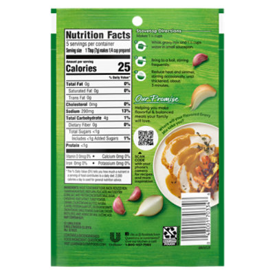 Knorr Roasted Turkey Turkey Gravy Mix - 1.2 Oz - Image 6