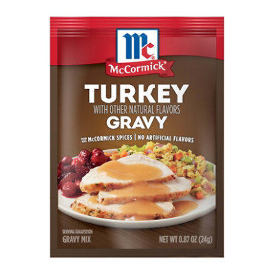 McCormick Turkey Gravy Seasoning Mix - 0.87 Oz - Image 1