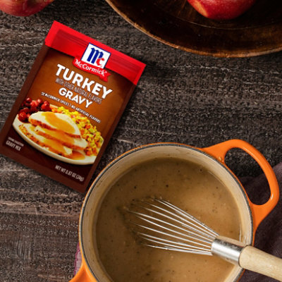 McCormick Turkey Gravy Seasoning Mix - 0.87 Oz - Image 4