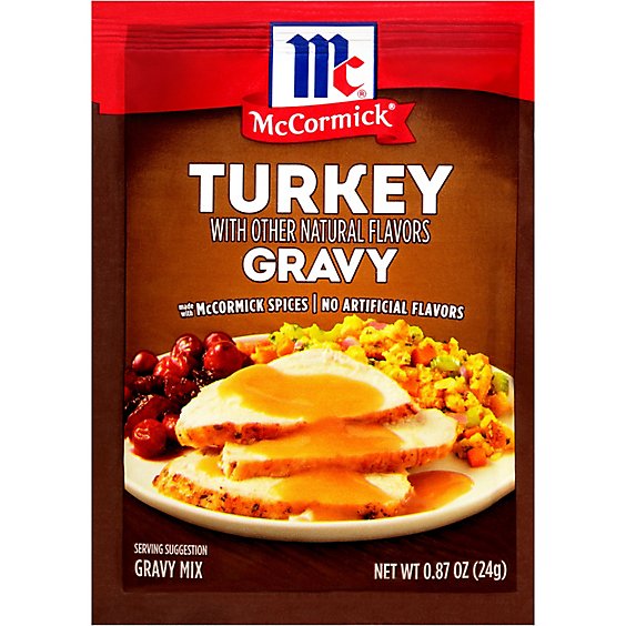 McCormick Turkey Gravy Seasoning Mix - 0.87 Oz