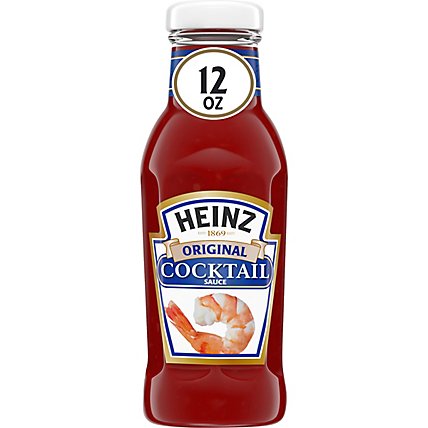 Heinz Original Cocktail Sauce Bottle - 12 Oz - Image 1