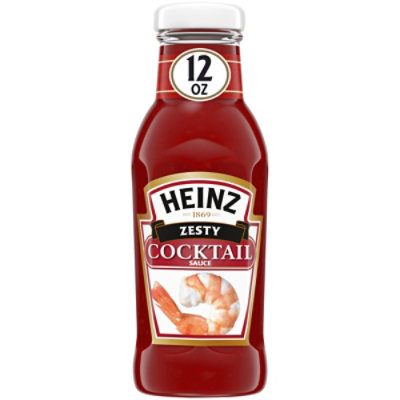 Heinz Zesty Cocktail Sauce Bottle - 12 Oz