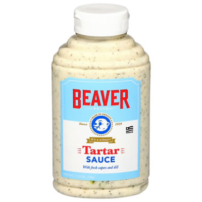 Beaver Brand Sauce Tartar Seafood gourmet - 11.5 Oz