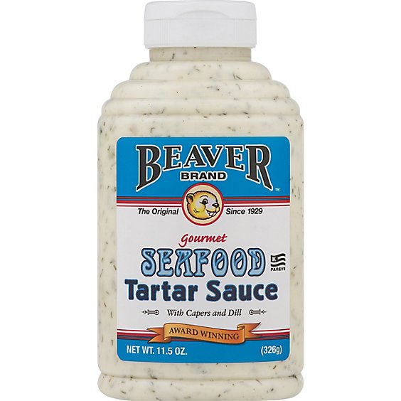 Beaver Brand Sauce Tartar Seafood gourmet - 11.5 Oz