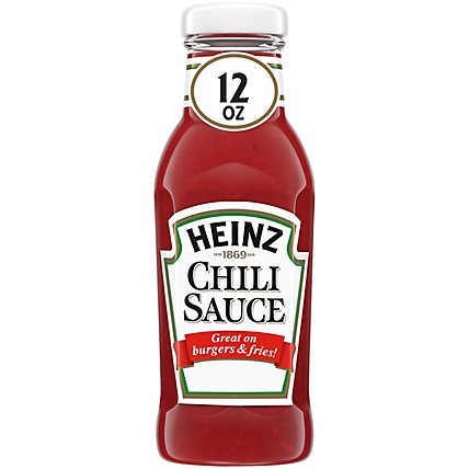 Heinz Chili Sauce Bottle - 12 Oz - Image 1