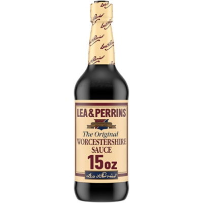 Lea & Perrins The Original Worcestershire Sauce Bottle - 15 Fl. Oz. - Image 1