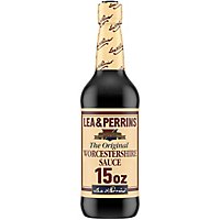 Lea & Perrins The Original Worcestershire Sauce Bottle - 15 Fl. Oz. - Image 1