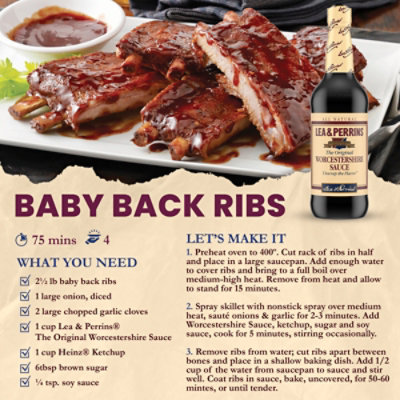 Lea & Perrins The Original Worcestershire Sauce - 15 Fl. Oz. - Image 6