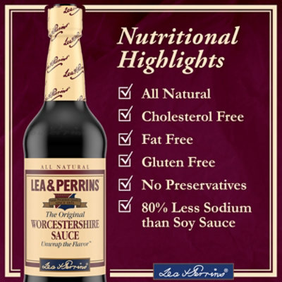 Lea & Perrins The Original Worcestershire Sauce - 15 Fl. Oz. - Image 7