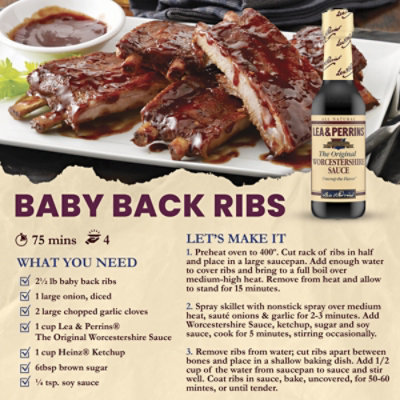 Lea & Perrins The Original Worcestershire Sauce - 5 Fl. Oz. - Image 5