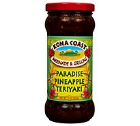 Kona Coast Sauce Marinade & Grilling Paradise Pineapple Teriyaki - 15 Oz