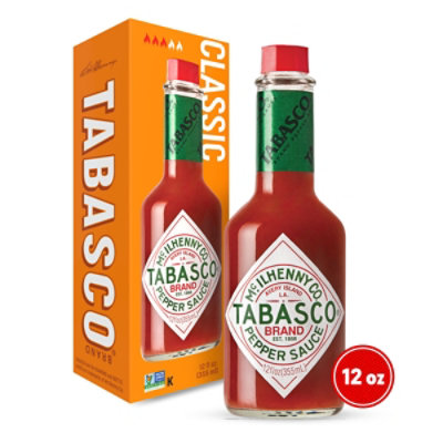 TABASCO Original Red Pepper Sauce - 12 Fl. Oz. - Image 1