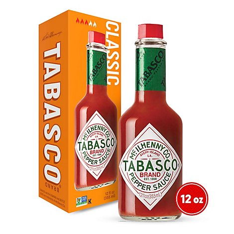 TABASCO Sauce Pepper Original Flavor - 12 Fl. Oz.