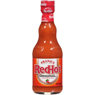 Franks RedHot Sauce Cayenne Pepper Original - 12 Fl. Oz.