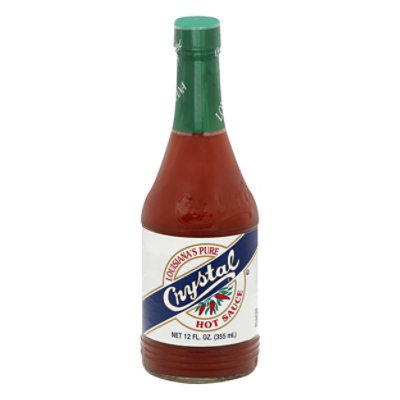 Crystal Sauce Hot Louisianas Pure - 12 Fl. Oz.
