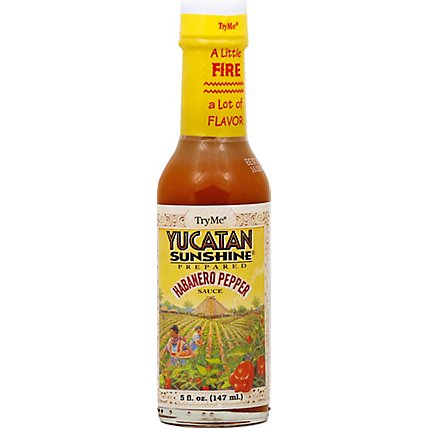 TryMe Sauce Habanero Pepper Yucatan Sunshine - 5 Fl. Oz. - Image 2