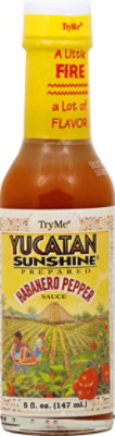 TryMe Sauce Habanero Pepper Yucatan Sunshine - 5 Fl. Oz. - Image 2