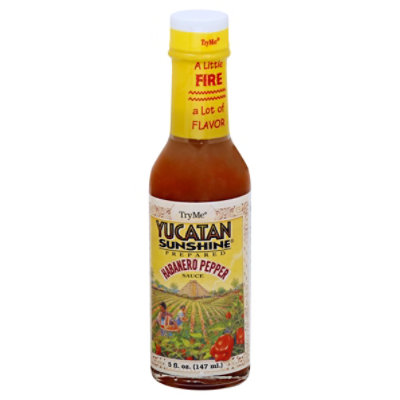 TryMe Sauce Habanero Pepper Yucatan Sunshine - 5 Fl. Oz. - Image 1