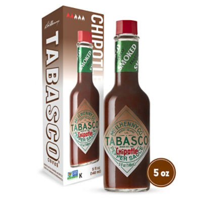 Tabasco Chipotle Pepper Hot Sauce Mild Heat
