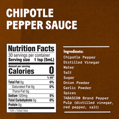 TABASCO Chipotle Pepper Sauce - 5 Fl. Oz. - Image 6