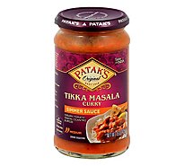 Pataks Simmer Sauce Tikka Masala Curry - 15 Oz