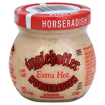 Inglehoffer Horseradish Extra Hot - 4 Oz - Image 1