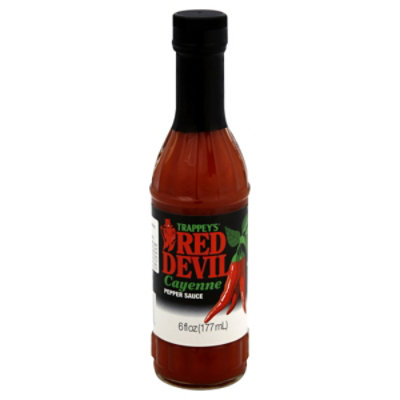 Trappeys Red Devil Sauce Hot Cayenne Pepper - 6 Fl. Oz. - Image 1