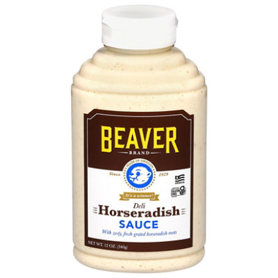 Beaver Brand Horseradish Sauce Deli Zesty - 12 Fl. Oz. - Image 1