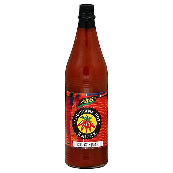 Ashanti Sauce Hot Louisiana - 12 Fl. Oz.
