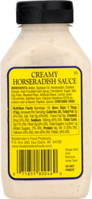 Bookbinders Sauce Horseradish Sassy Creamy - 9.5 Oz - Image 6