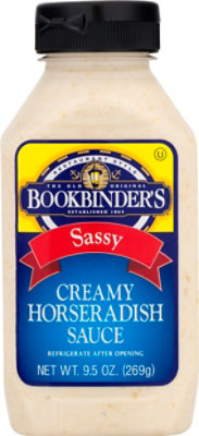 Bookbinders Sauce Horseradish Sassy Creamy - 9.5 Oz - Image 2