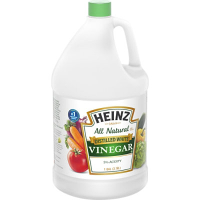 Heinz All Natural Distilled White Vinegar 5% Acidity - 1 Gallon - Image 4
