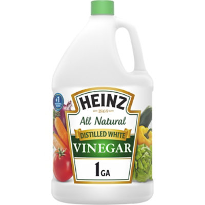 Heinz All Natural Distilled White Vinegar 5% Acidity - 1 Gallon - Image 1